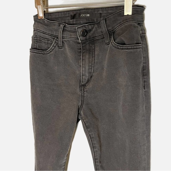 JOES JEANS THE SKINNY HIGH WAIST SKINNY JEANS IN GRAY WITH STRETCH SIZE W 24 - Picture 4 of 11